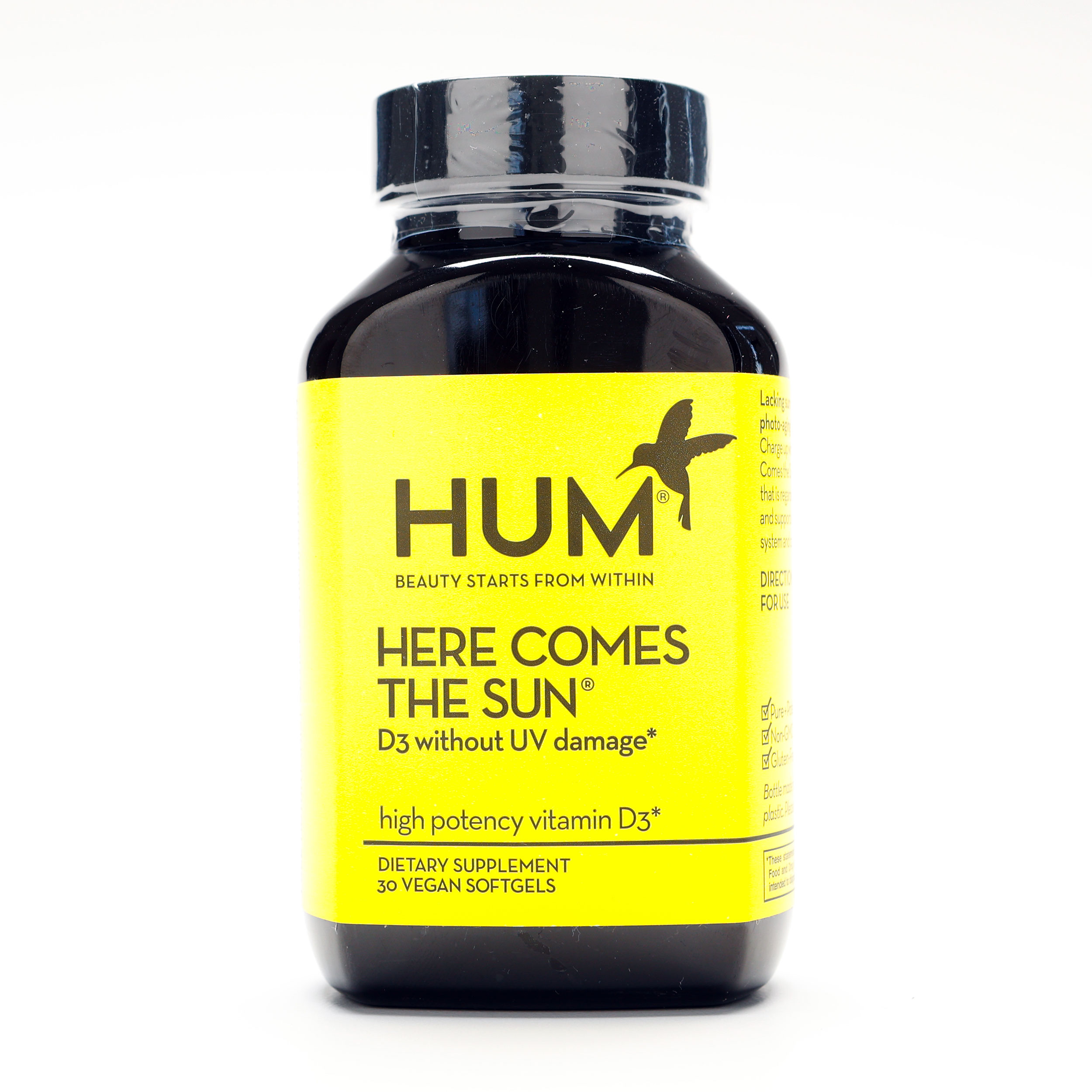 HUM HERE COMES THE SUN™ Bottle, 30 softgels