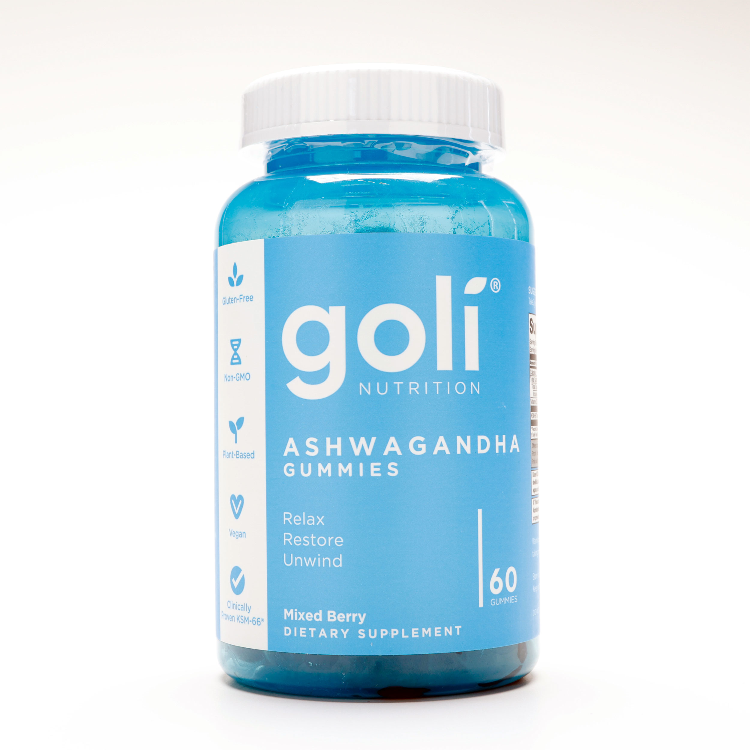 Goli® Nutrition Ashwa Gummies Bottle, 60 gummies
