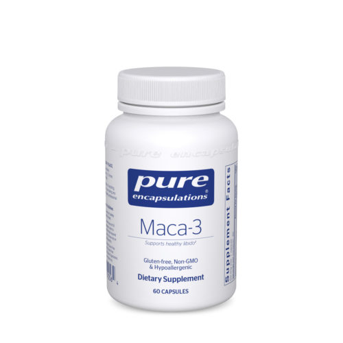 Maca-3 Supplement Bottle, 60 capsules