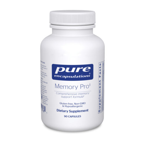 Memory Pro Supplement bottle, 90 capsules