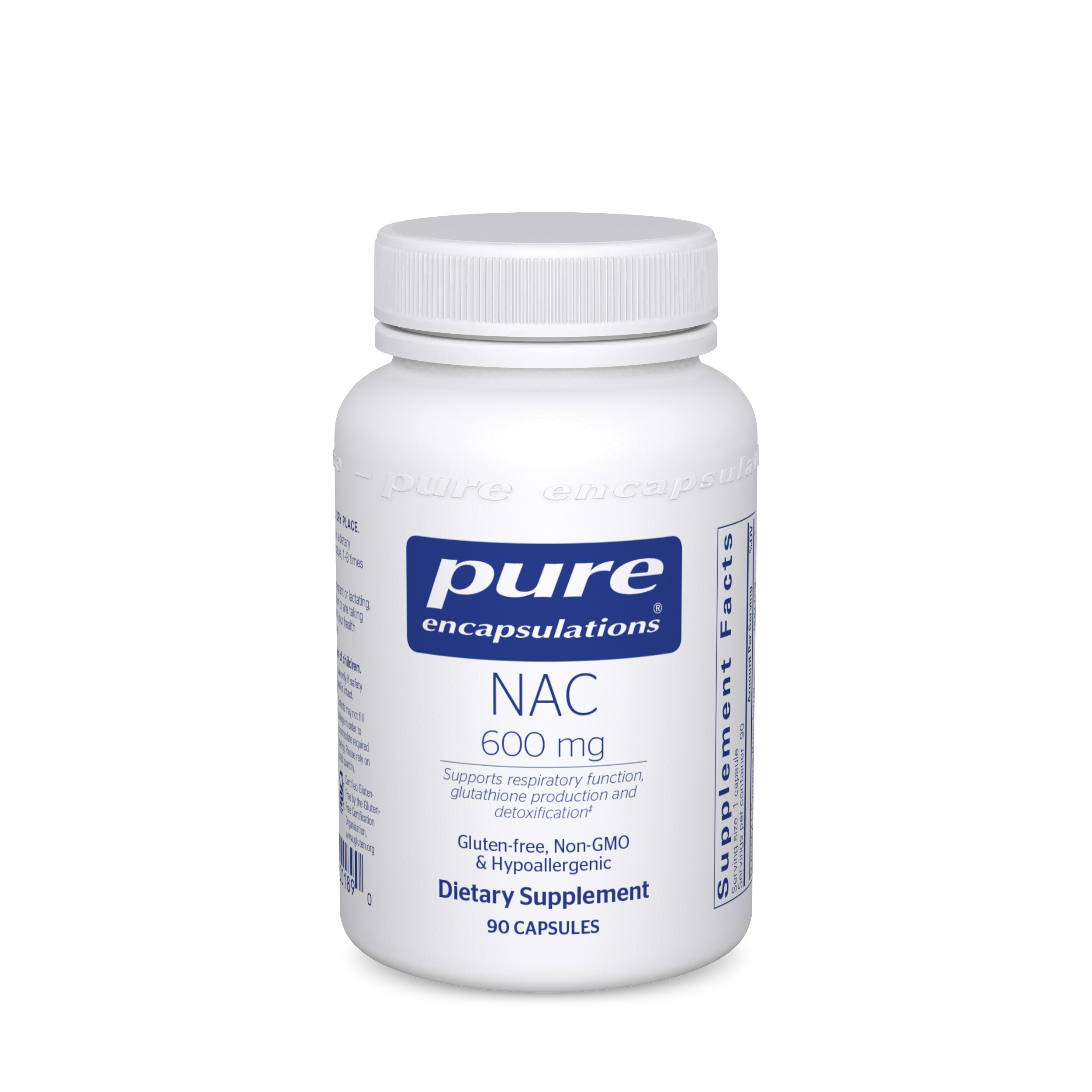 Pure Encapsulations NAC (N-Acetyl-l-Cysteine)