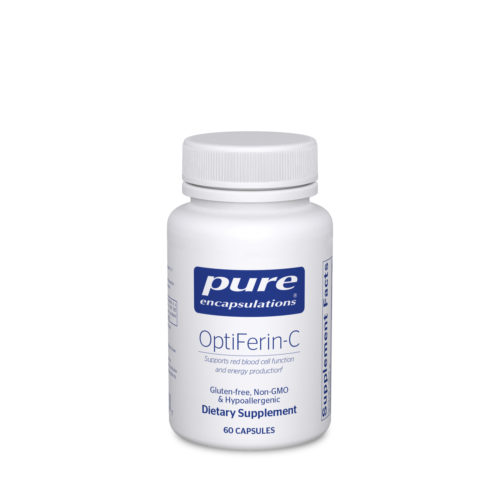 Pure Encapsulations OptiFerin-C Bottle, 60 capsules