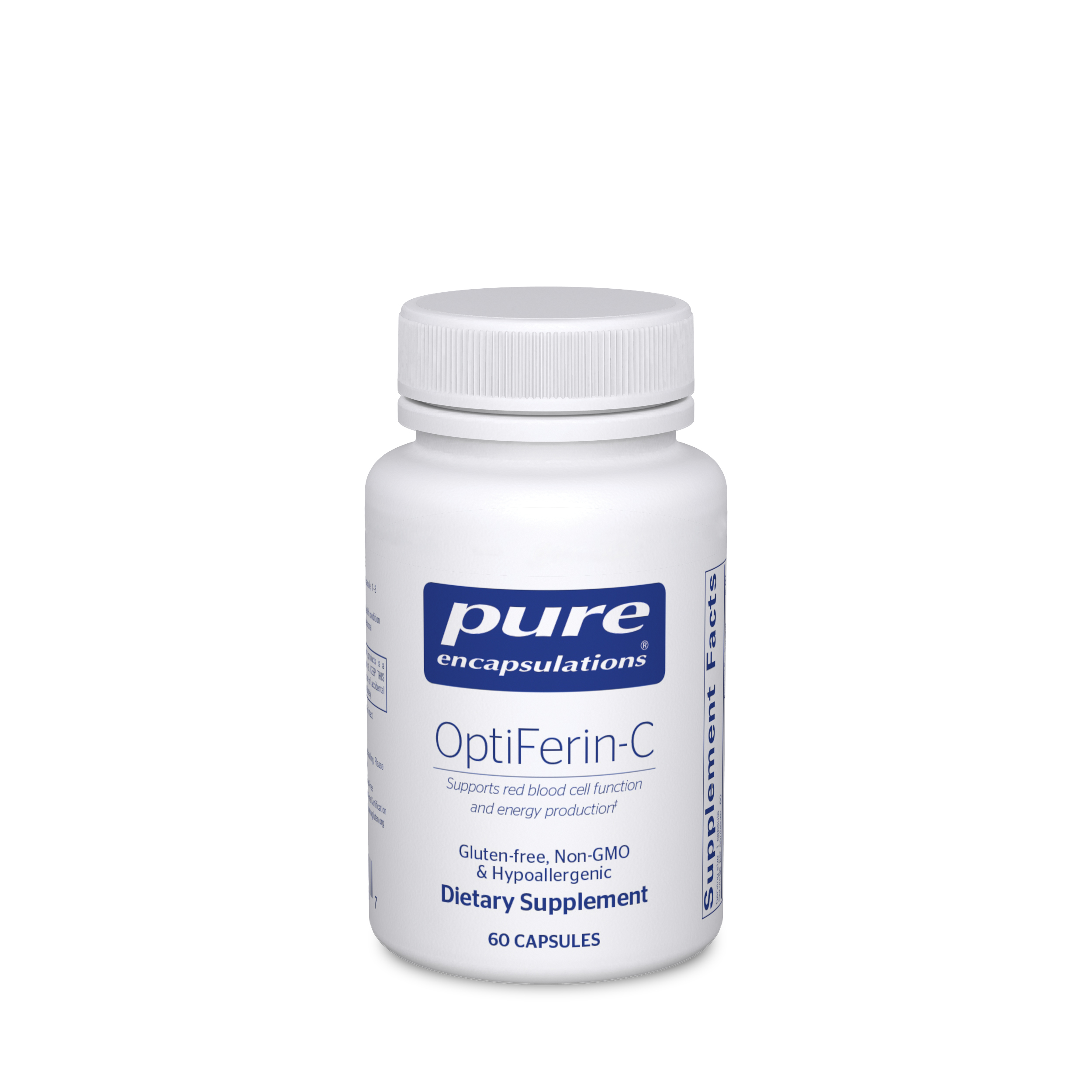 Pure Encapsulations OptiFerin-C Bottle, 60 capsules