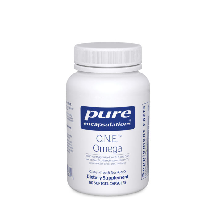 O.N.E.™ Omega Supplement Bottle, 60 Capsules