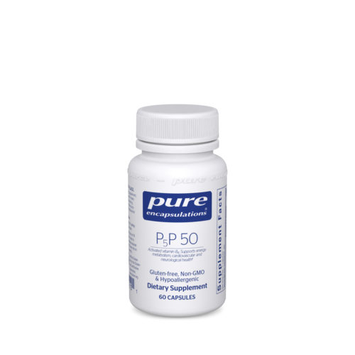 P-5-P 50 Supplement Bottle, 60 Capsules