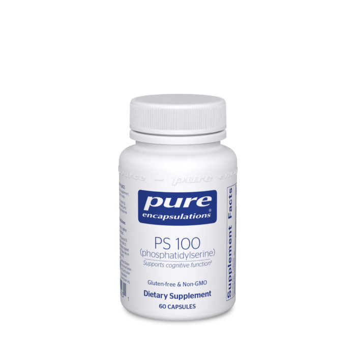 PS 100 (phosphatidylserine) bottle, 60 capsules