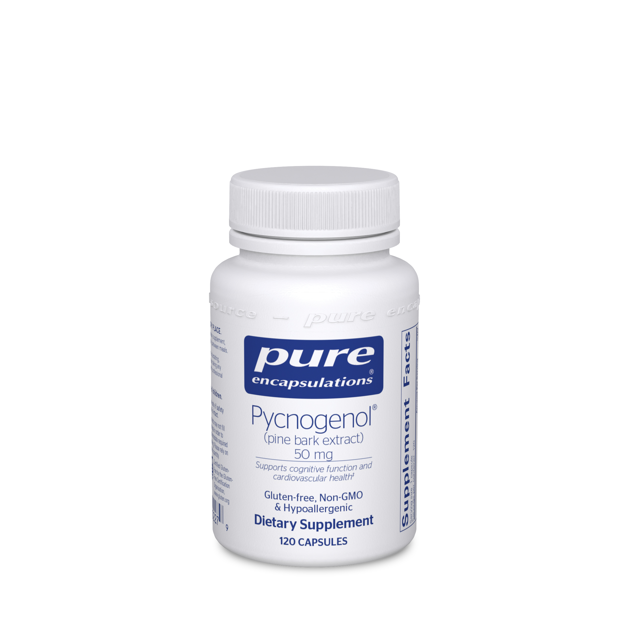 Pure Encapsulations Pycnogenol® 50 mg. bottle, 120 capsules