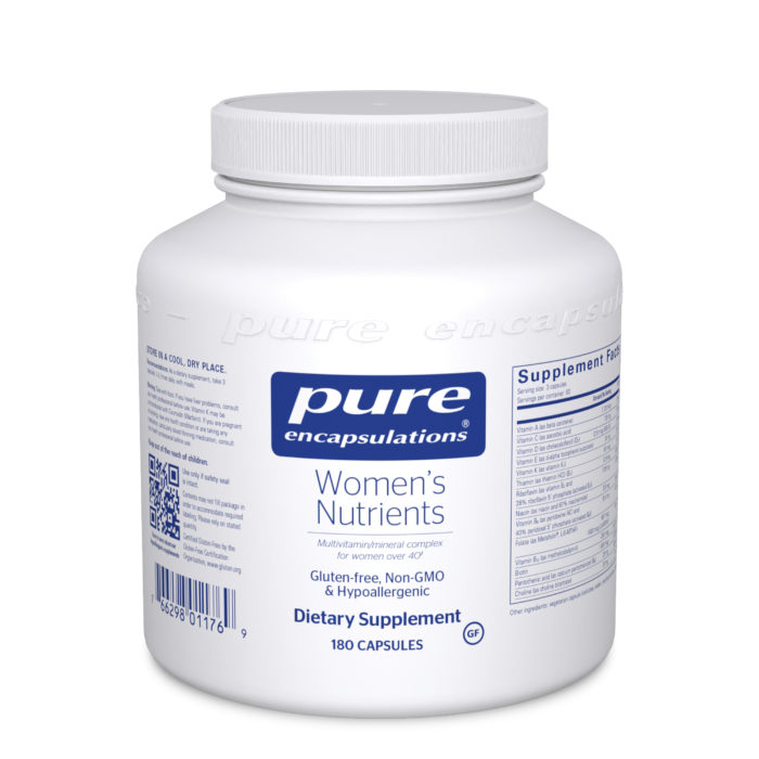 Pure Encapsulations Women's Nutrients Bottle, 180 capsules